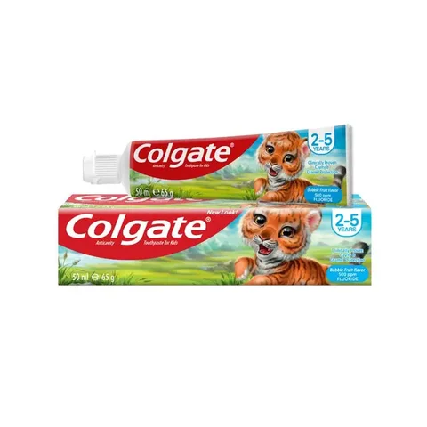 Colgate Kids 2-5 Years Bubble Fruit Toothpaste 50ml