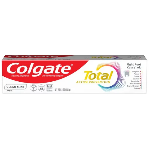 Colgate Total Active Prevention Clean Mint Toothpaste 144g