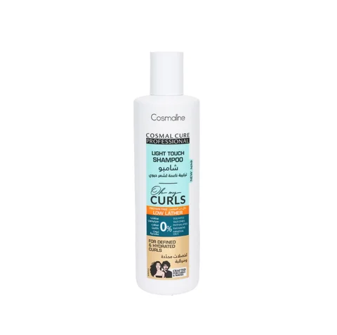 Cosmal Cure Professional Oh My Curls Light Touch Low Lather Shampoo 500Ml