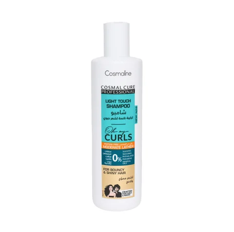 Cosmal Cure Professional Oh My Curls Light Touch Moderate Lather Shampoo 500Ml