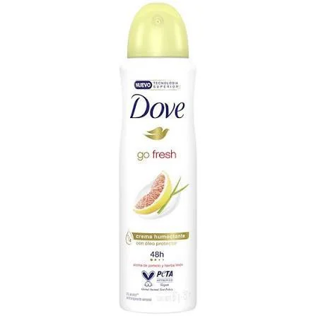 Dove Go Fresh Grapefruit & Lemongrass Deodorant Spray 250ml