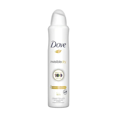 Dove Invisible Dry Clean Touch Antiperspirant Deodorant 250ml