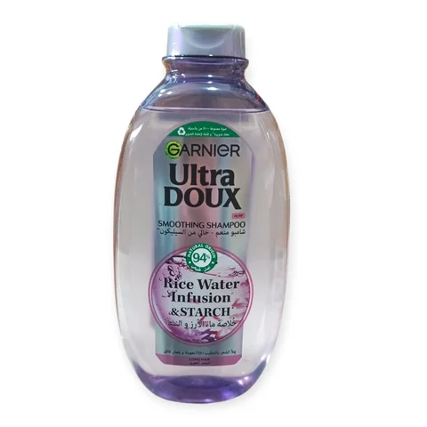 Garnier Ultra Doux Rice Water Infusion & Starch Smoothing Shampoo 400ml