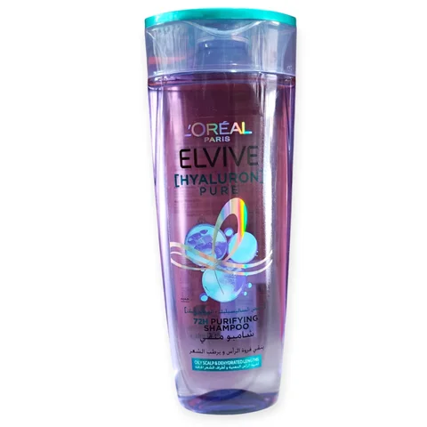 L'Oréal Elvive Hyaluron Pure Purifying Shampoo 400ml