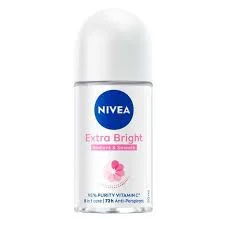 Nivea Extra Bright Radiant & Smooth Roll-On Deodorant 50ml