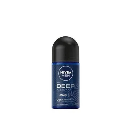 Nivea Men Deep Darkwood Anti-Perspirant Roll-On 50ml
