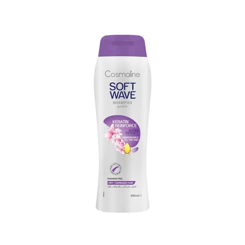 Soft Wave Keratin Reinforce Shampoo For Dry-Damaged Hair 400Ml